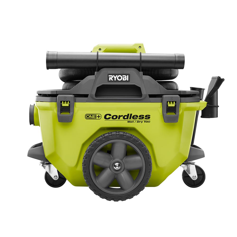 Ryobi One Volt Gallon Wet Dry Vacuum Kit With Ah Lithium Hp