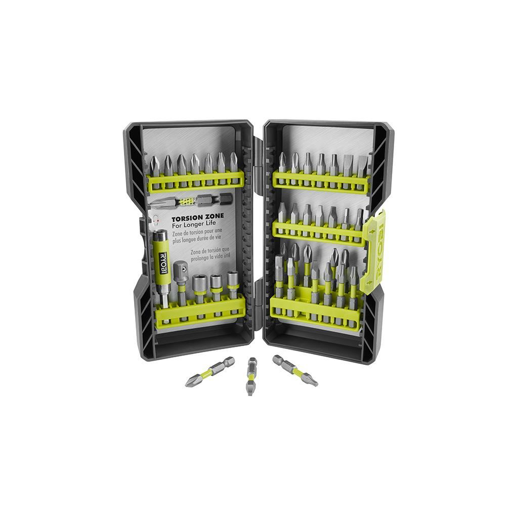 Impact диски. 70piece Impact rated Driving Kit Storage bits Impact Drivers Drills easy removal. Ryobi rak86mixc (86 предметов).