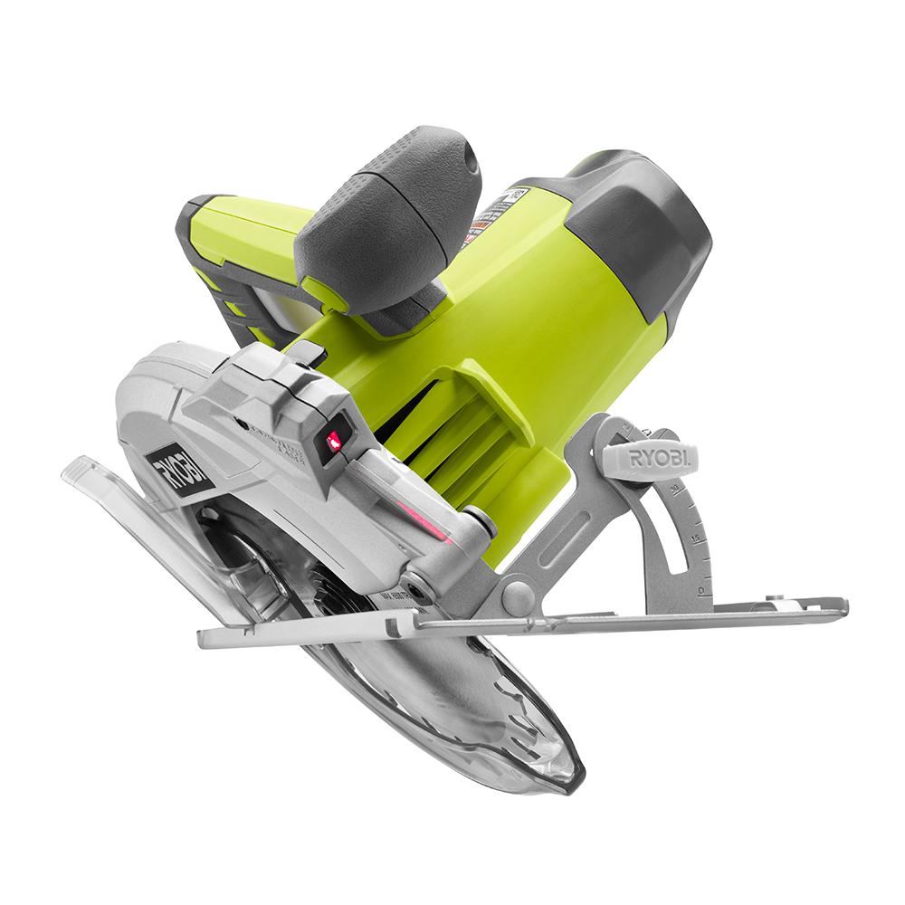 Ryobi 7 1 4 In 15 Amp Circular Saw With Laser Ryobi Brands Directtoolsoutlet Site