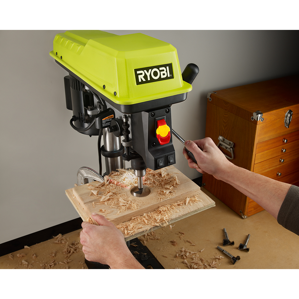 RYOBI 10 In. Drill Press with Laser