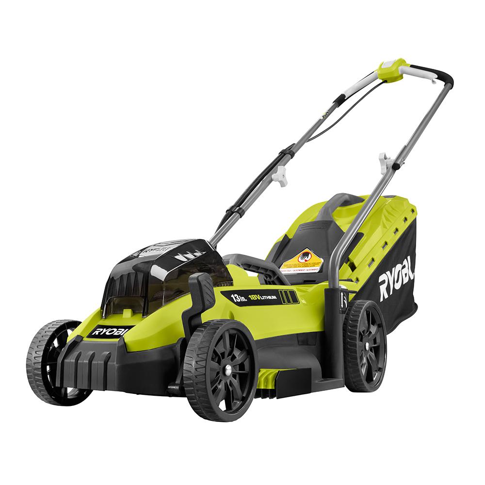 RYOBI 18 Volt ONE+ 13 In. Mower Kit