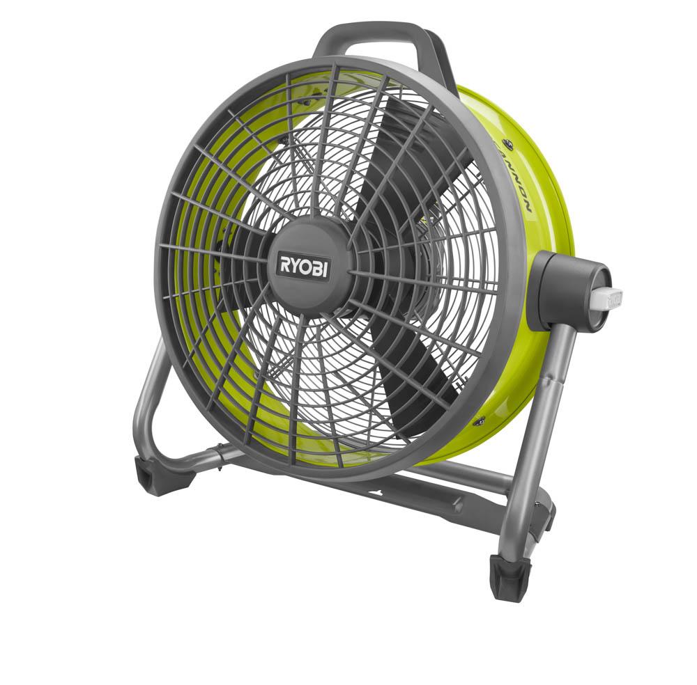 ryobi fan and battery