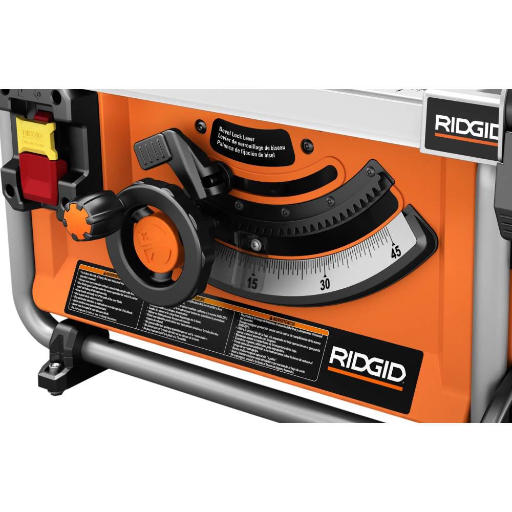 Ridgid 15 Amp 10 In Compact Table Saw