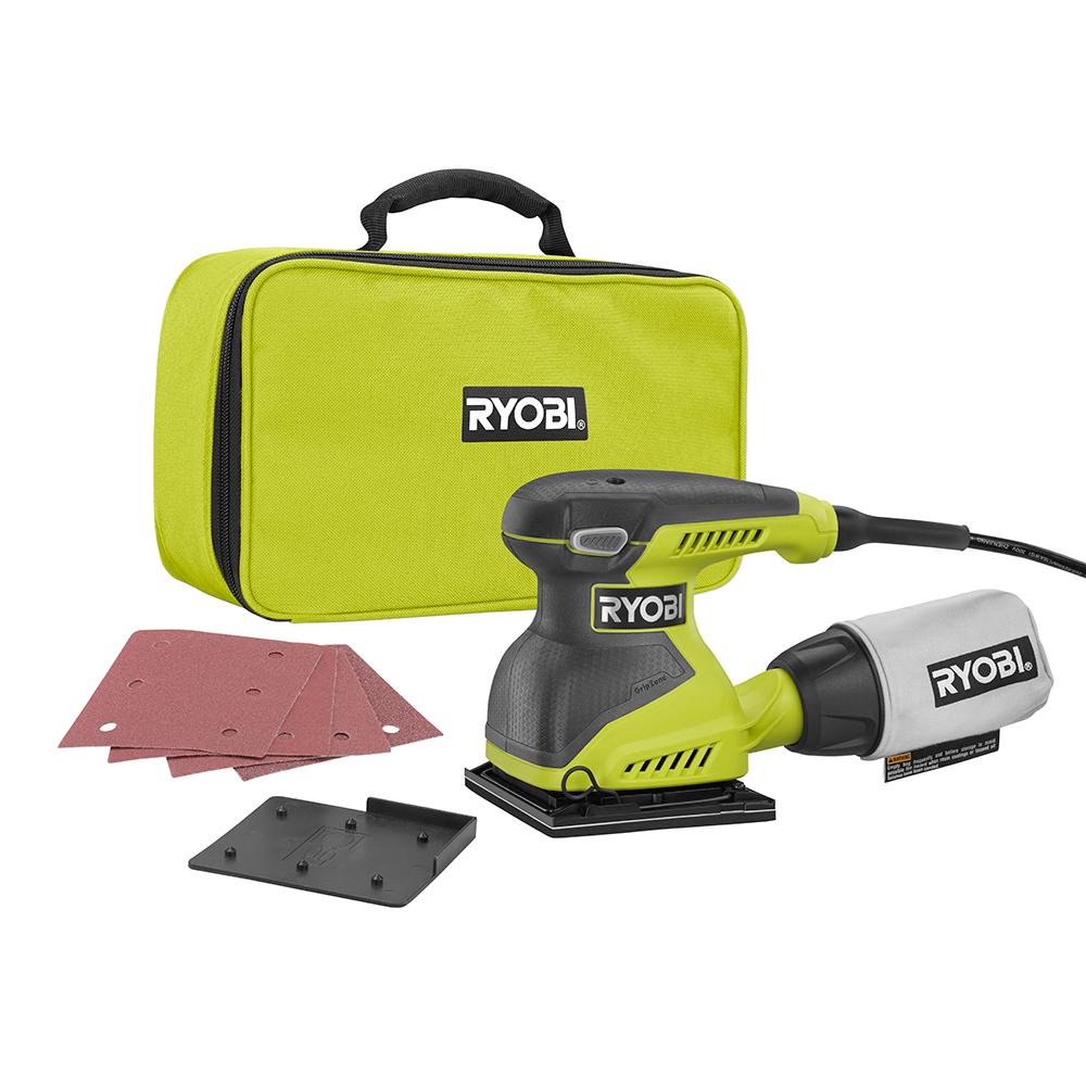 RYOBI 2 Amp Corded 1/4 In. Sheet Sander