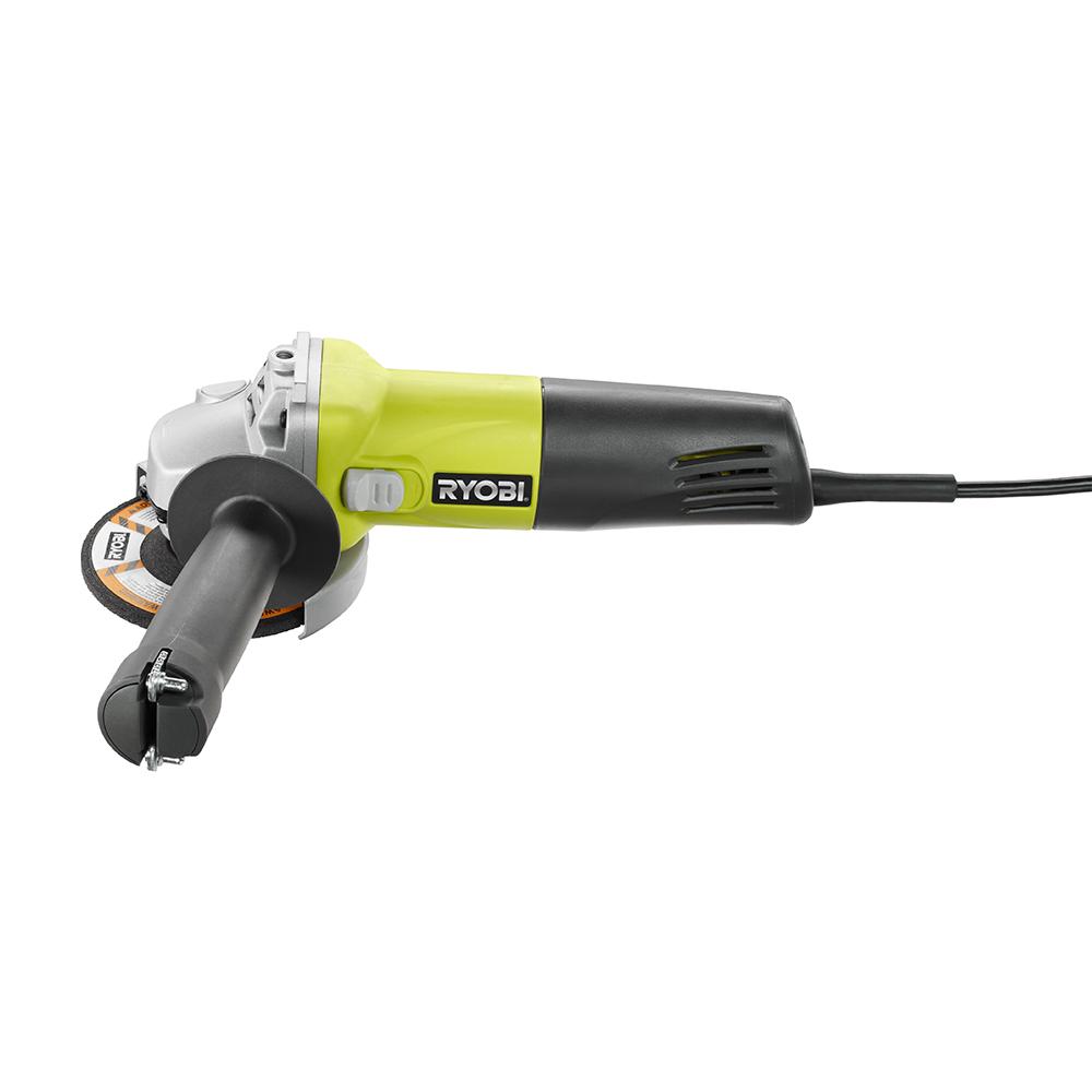 Ryobi 4-1 2 In. Corded Angle Grinder