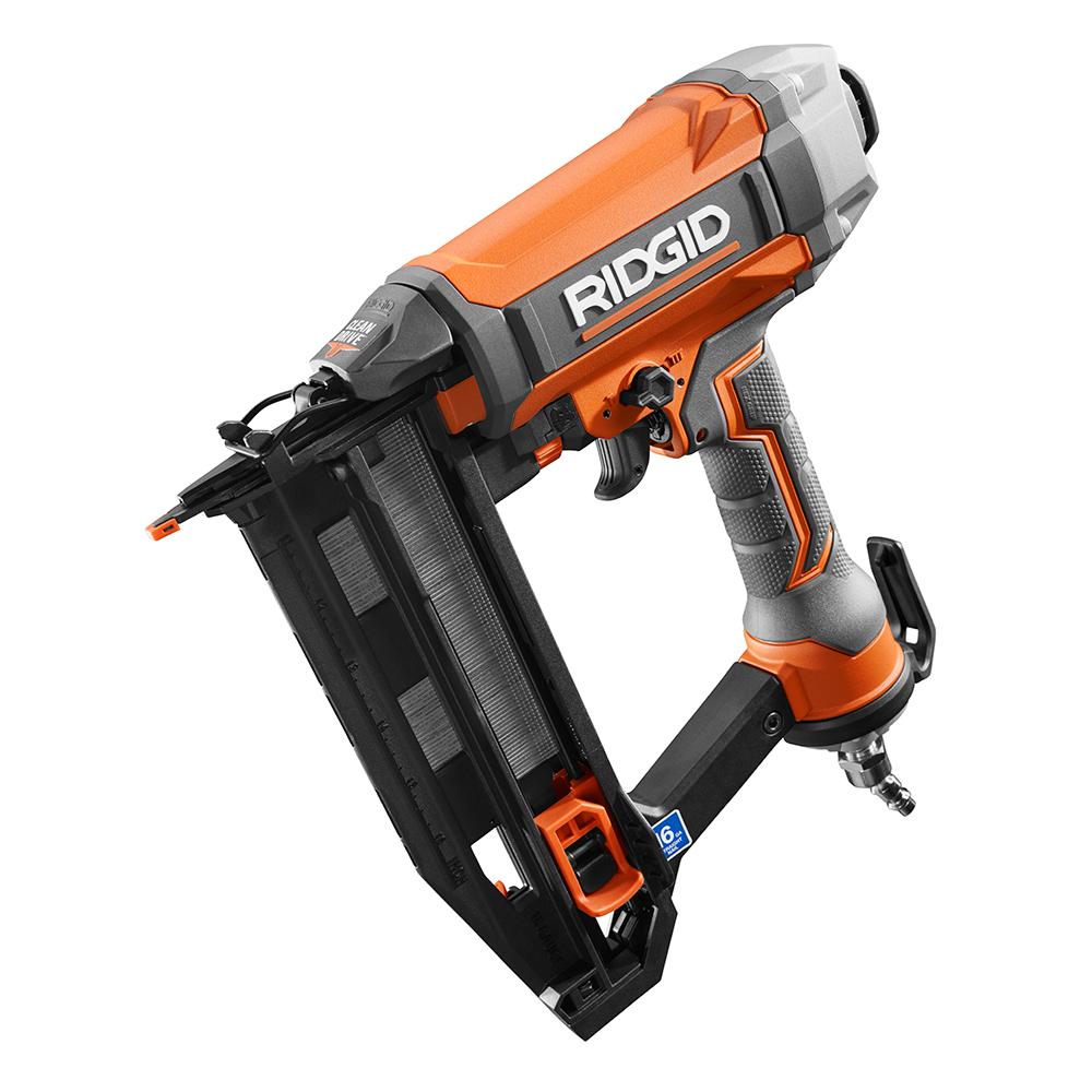 RIDGID 16-Gauge 2 1/2 In. Straight Finish Nailer | Power Tools ...