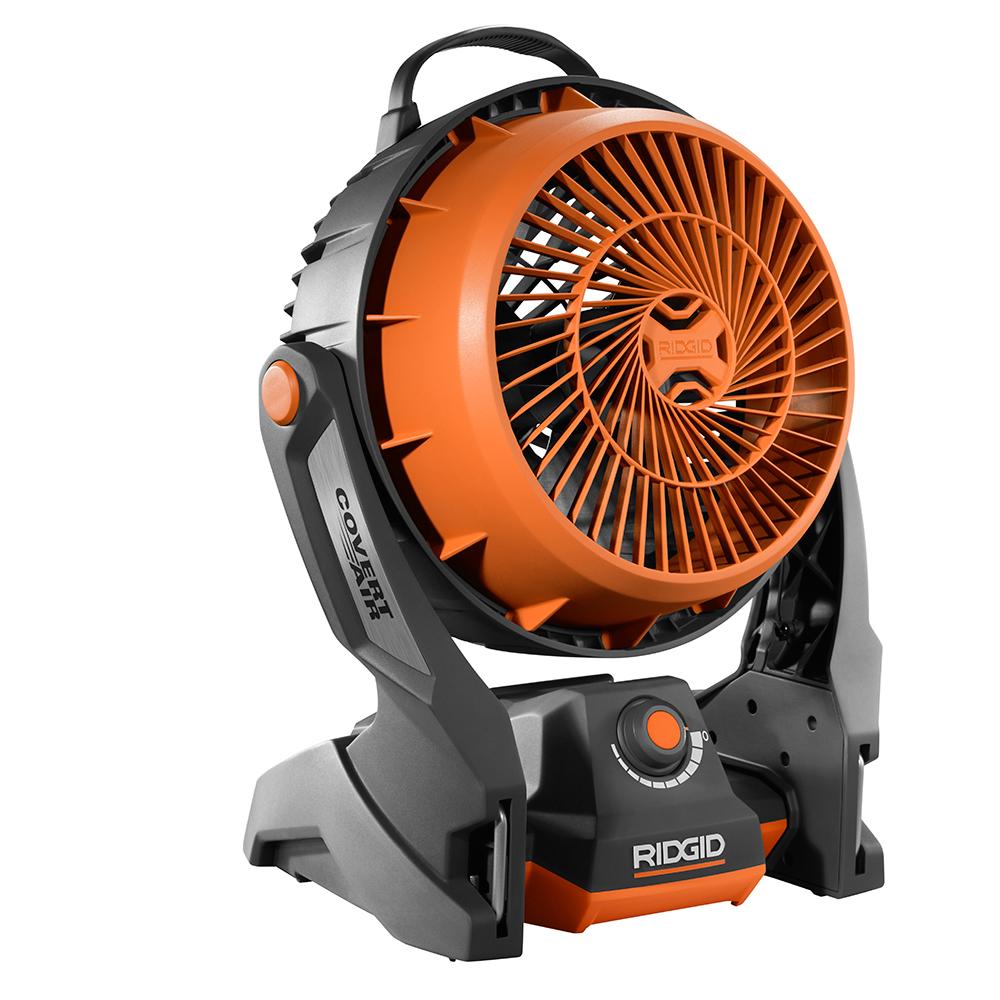 RIDGID Gen5X 18 Volt Hybrid Fan