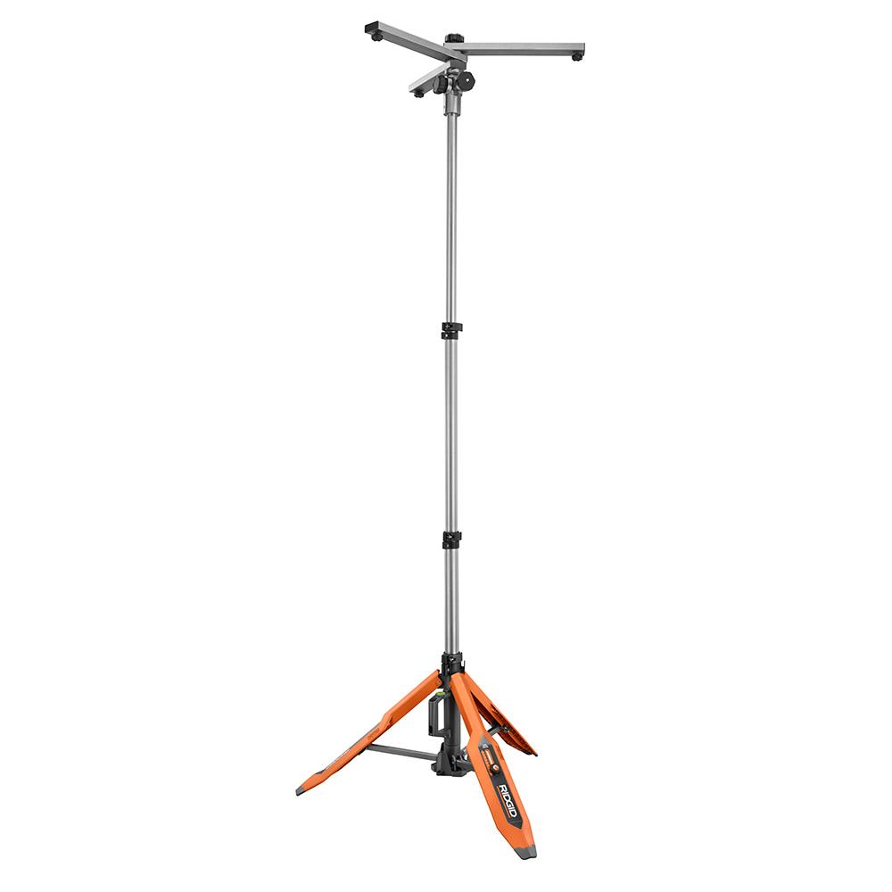 RIDGID Gen5X Universal Collapsible Tripod Lighting Stand Lights