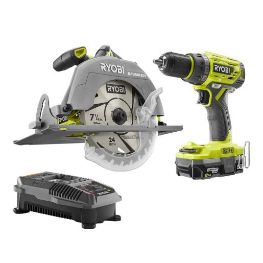 Ryobi 18v drill discount and circular saw combo