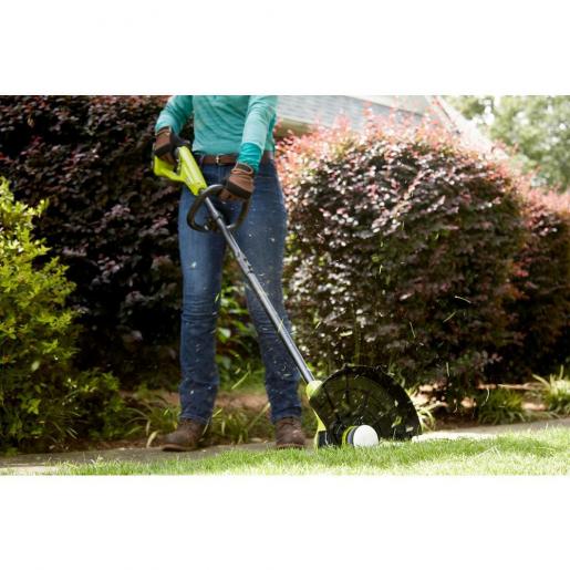  Ryobi One ONE+ 18-Volt Lithium-Ion String Trimmer/Edger and  Blower Combo Kit 2.0 Ah Battery and Charger Included : Patio, Lawn & Garden