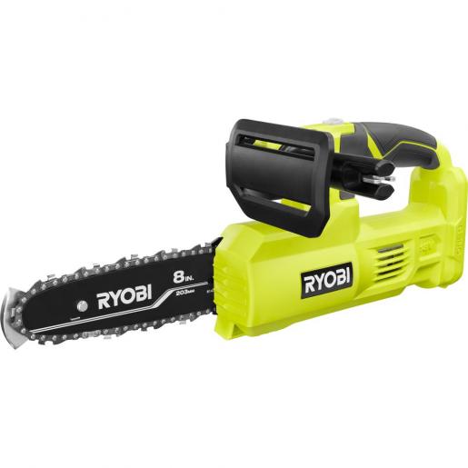 Ryobi One+ 8 in. 18-Volt Lithium-Ion Battery Pruning Chainsaw (Tool-Only) 