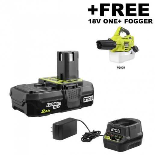 ONE+ 18V Cordless 5-Tool Automotive Detailing Kit with (1) 2.0 Ah Battery,  (1) 4.0 Ah Battery and Charger