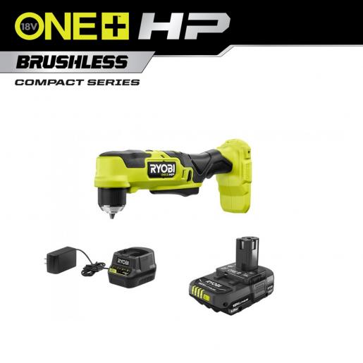 RYOBI 18V ONE+ HP Brushless Cordless Compact 3/8 in. Ratchet (Tool