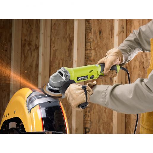 5.5 Amp Corded 4-1/2 Angle Grinder - RYOBI Tools