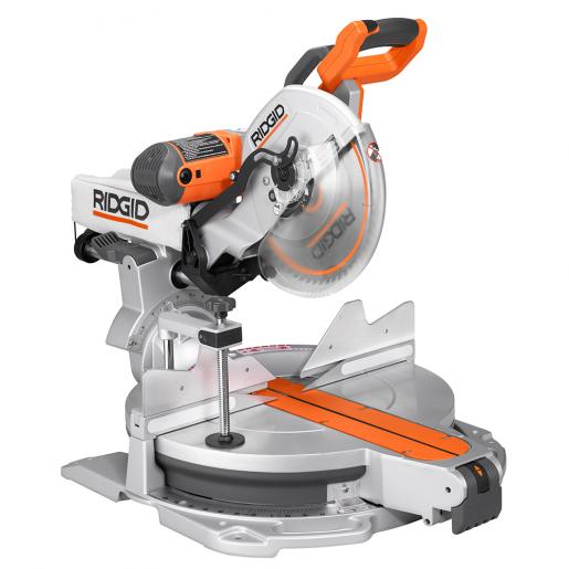 Ridgid 12 dual bevel deals sliding miter saw