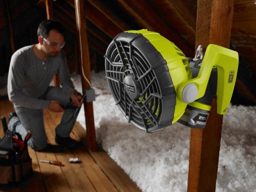 Ryobi one+ 18 discount volt hybrid portable fan