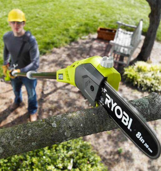 Ryobi pole saw online kit