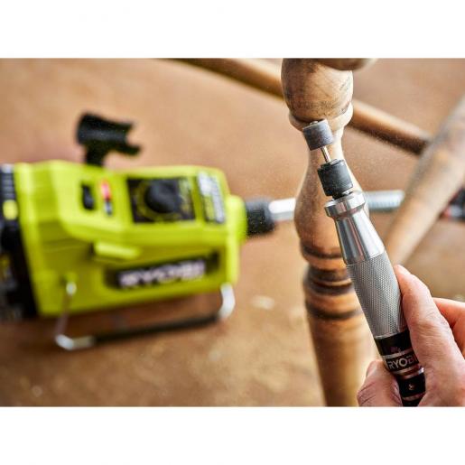 Drill and air powered cannon fishing rod 