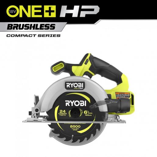 RYOBI 18V ONE+ HP Compact Brushless 6-1/2 Circular Saw