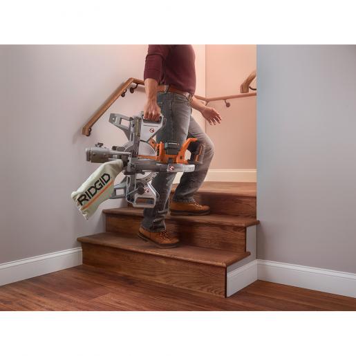 Ridgid 18v best sale miter saw