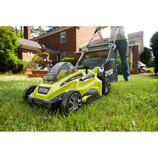 Ryobi 16 cordless lawn mower hot sale